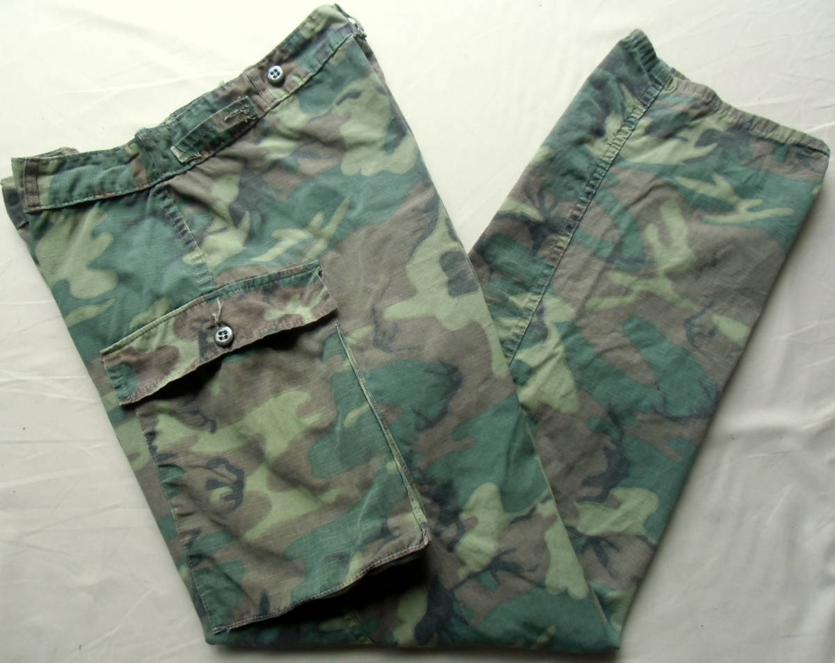 ベトナム戦米軍民生ERDLグリーンリーフパンツ（南ベトナム軍