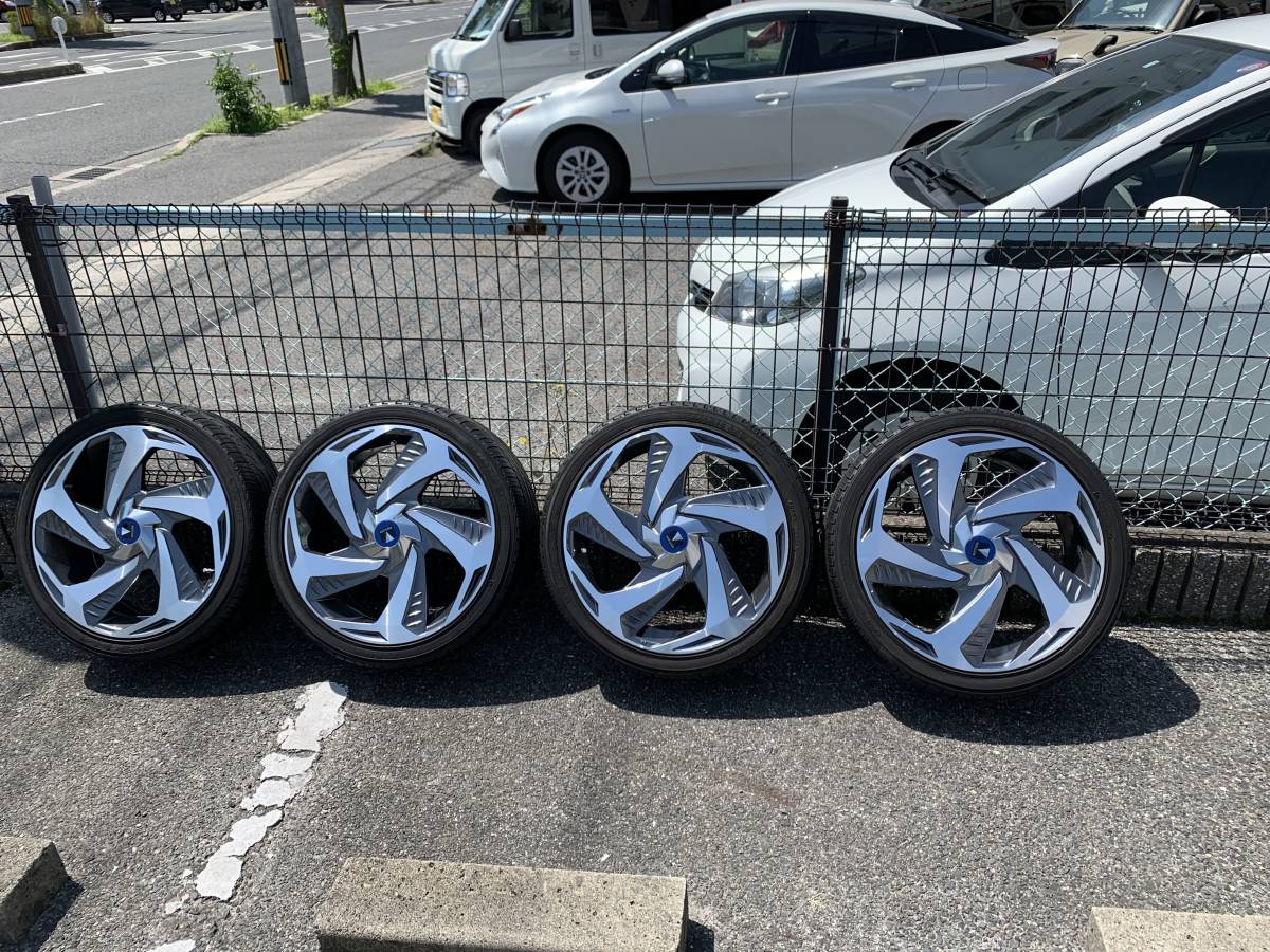 50系 トヨタ プリウス 18インチ 215⁄40 プリウス・PHV用ホイールセット 