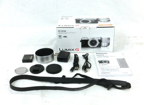 良好 Panasonic LUMIX DC-GF9W ダブルレンズキット カメラ レンズ 4K