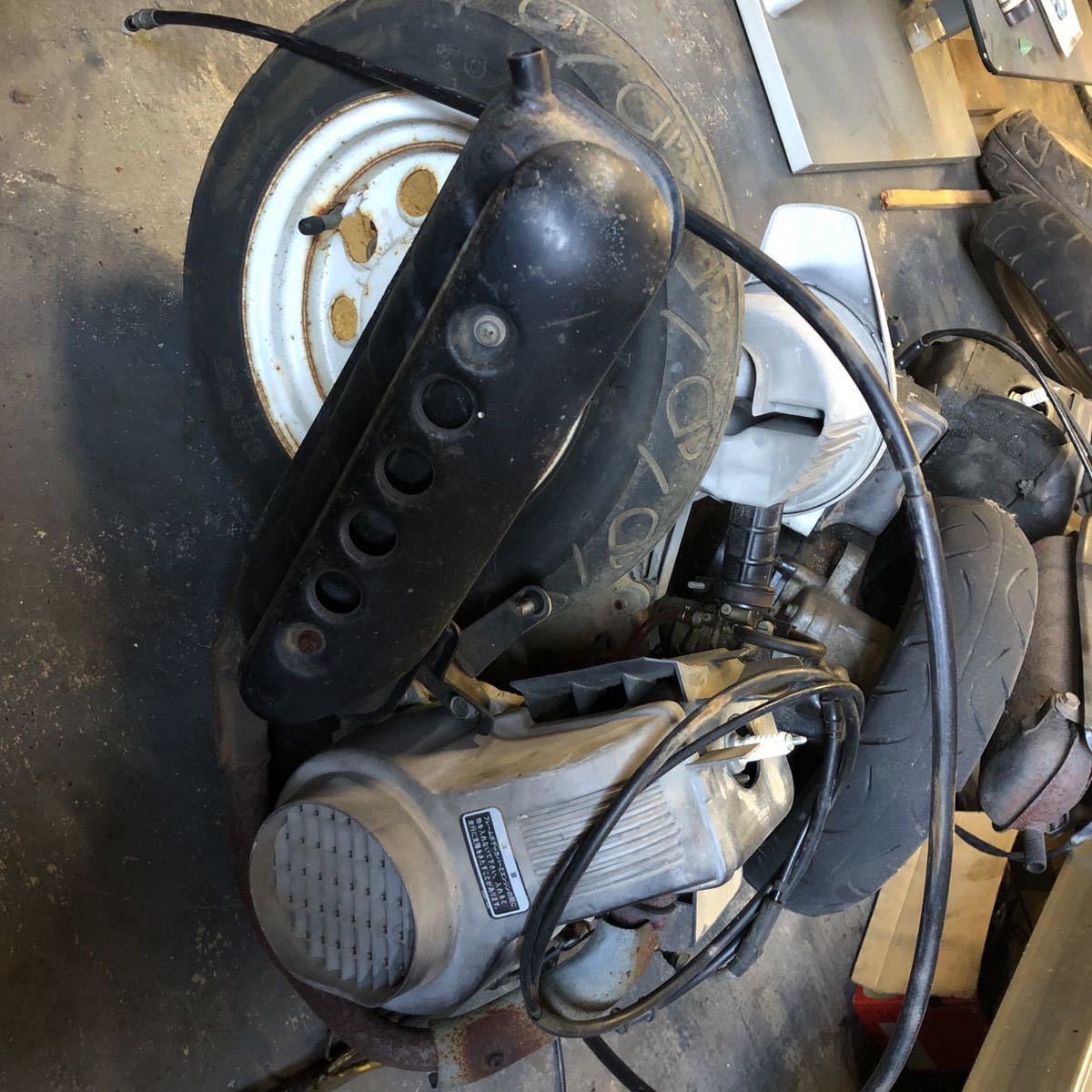 KZ1000 当時物 純正 フロント 19インチ キャストホイール Z1R 検/Z1 Z2