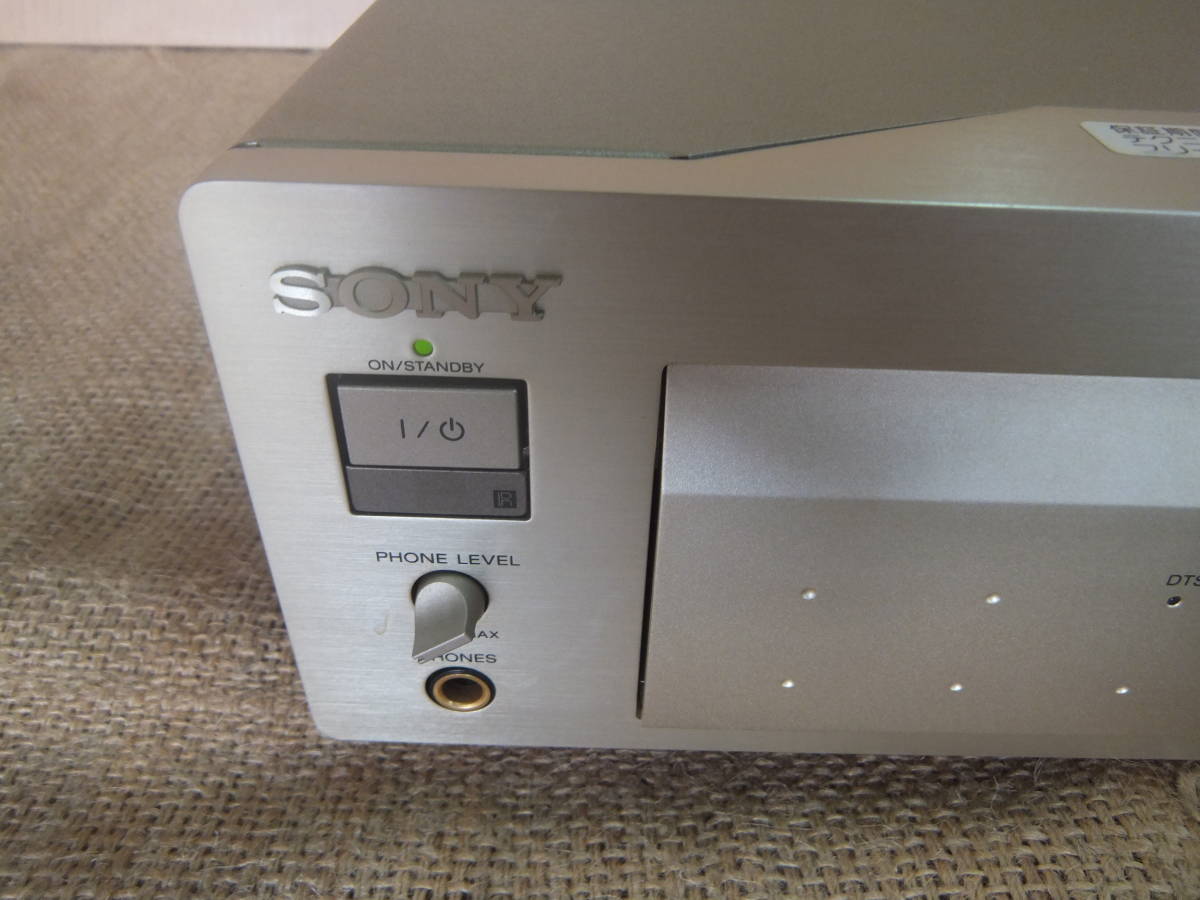 ＜動作品＞SONY DVP-S7700 DVDプレーヤー+リモコン付き SONY CD/DVD プレーヤー DVP-S7700 リモコン付動作品 【公式通販】
