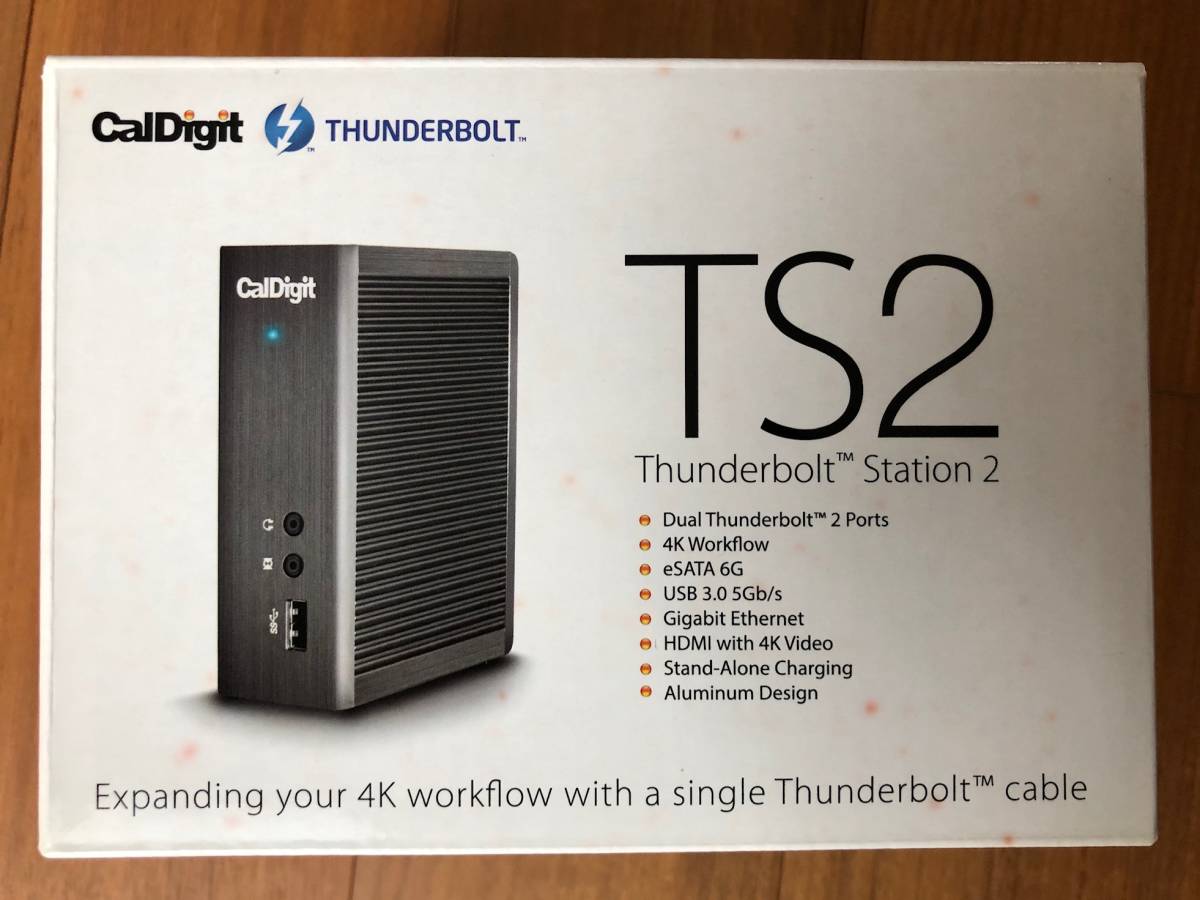 CalDigit Thunderbolt Station2 サンダーボルト ケーブル付き TS2-JP-6010(その他)｜売買された ...