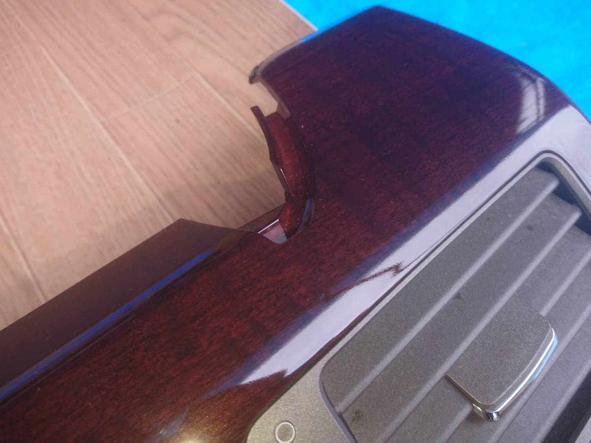 497）良品 エリシオン RR 前期 濃茶 オリーブブラウン 木目調センター 