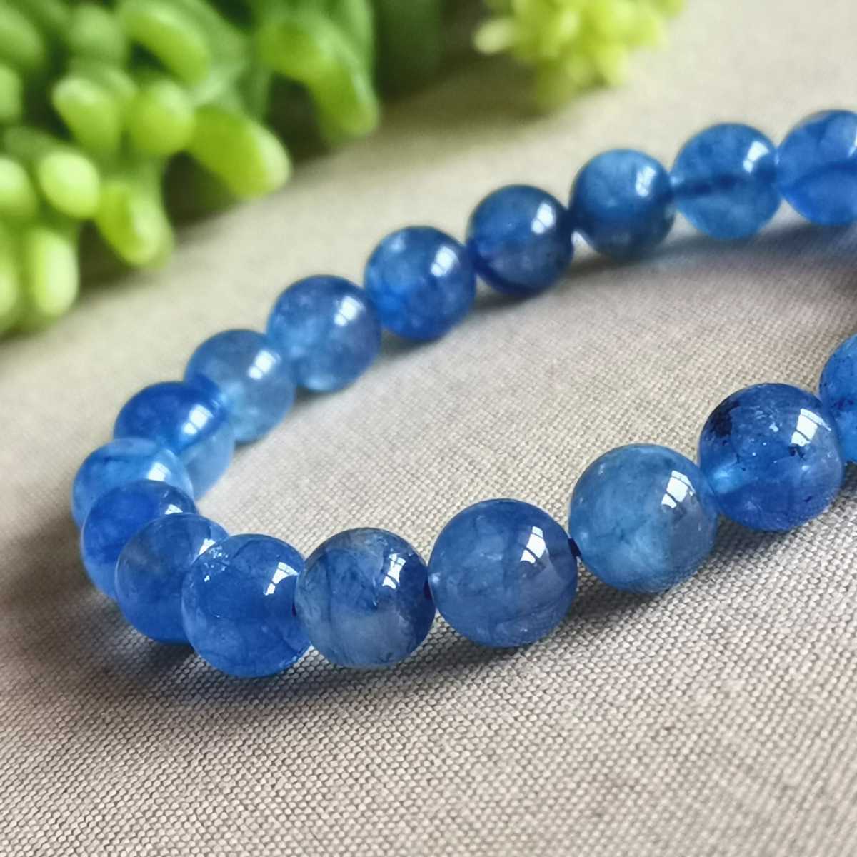 超レア美品透明感天然石カイヤナイト8.8mm | GESOMONT.COM