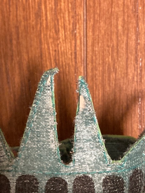 ★送料込み！値下げ　タグ付きニューヨーク土産N.Y Teddy：自由の女神テディベア　テディベアぬいぐるみ/全長約21cm/専用ケース入り_4