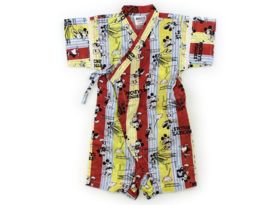ブリーズ Breeze 浴衣 甚平 季節のイベント 80 男の子 朱 水色 黄色 ミッキーマウス 子供服 ベビー服 キッズ 80 75 84cm 売買されたオークション情報 Yahooの商品情報をアーカイブ公開 オークファン Aucfan Com