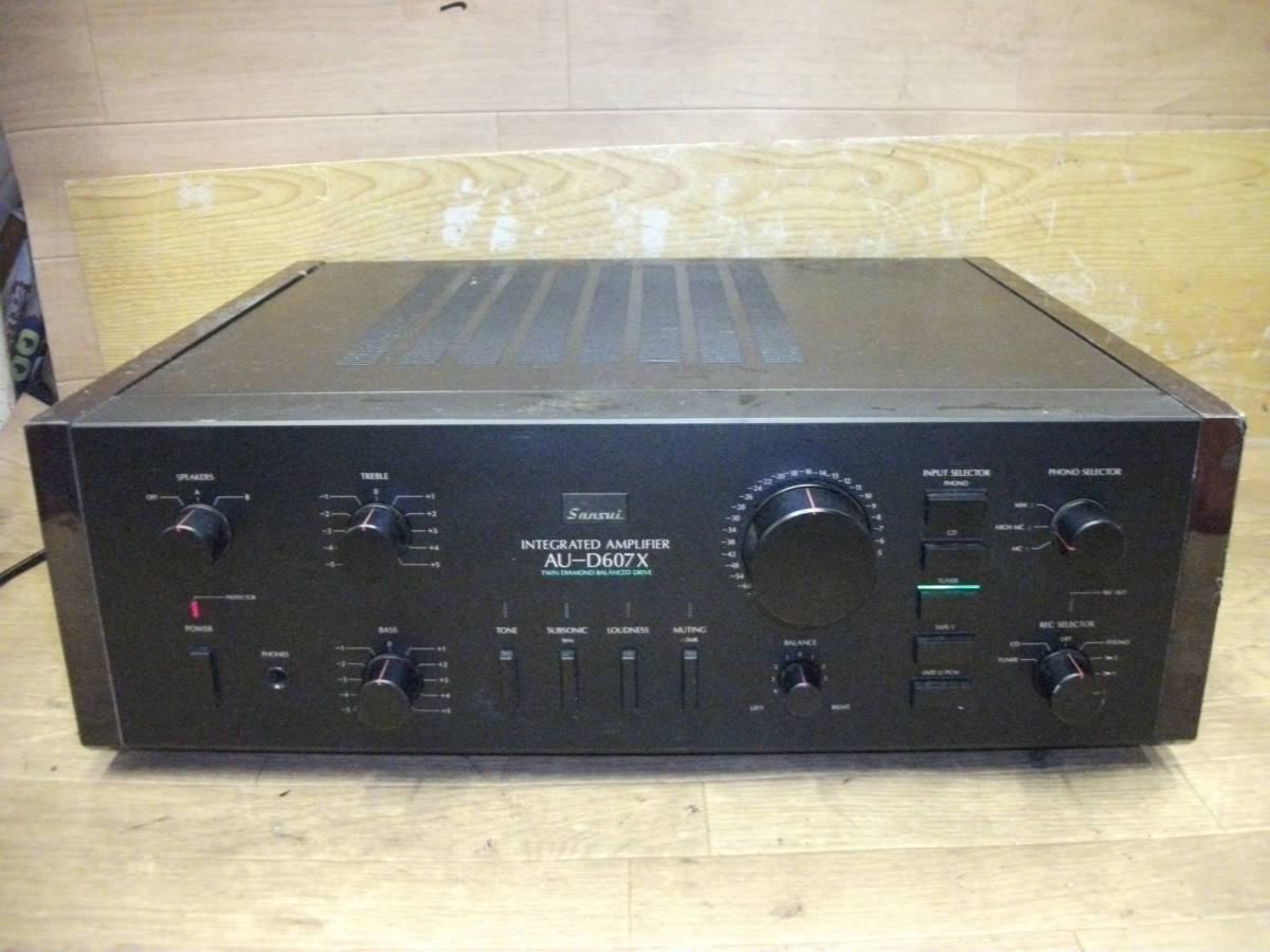 2932、サンスイ AU-D607X 未整備未確認 ご覧いただきありがとう