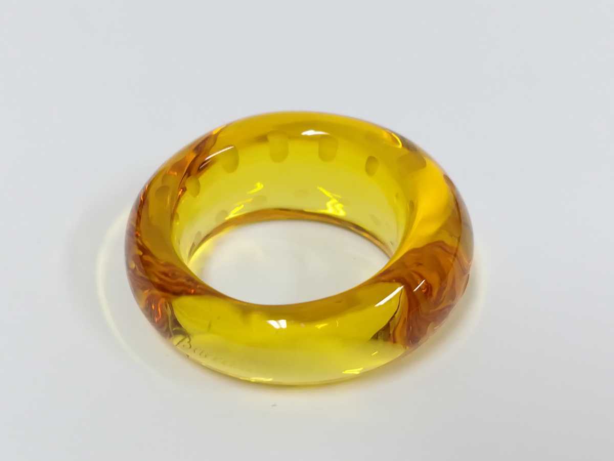 バカラ リング Baccarat クリスタル⁄K18 リング・指輪 ファセット