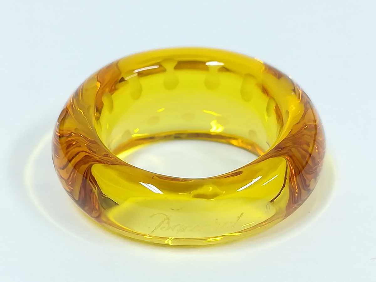 バカラ リング Baccarat クリスタル⁄K18 リング・指輪 ファセット