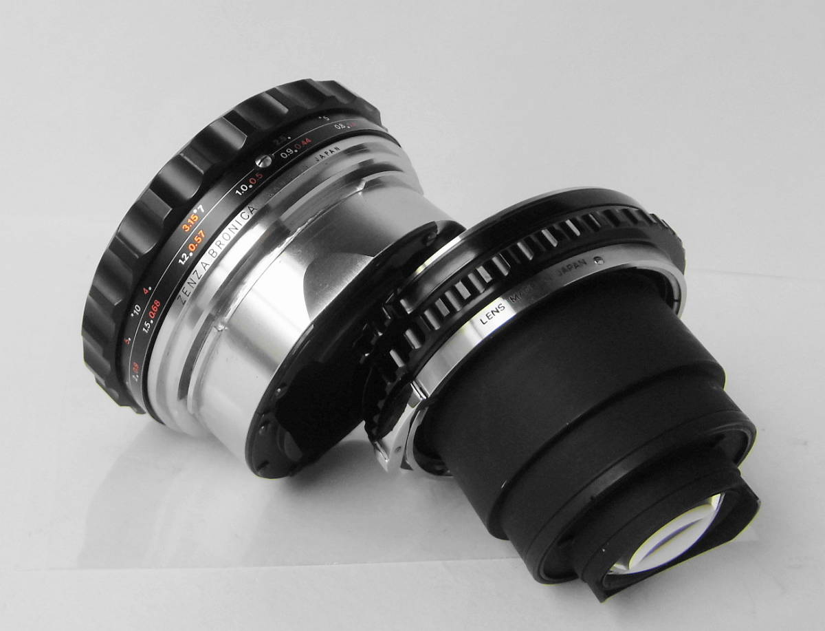 ☆ ブロニカ S2/EC用 ヘリコイドリング ＋ レンズ NIKKOR-P 75mm f2