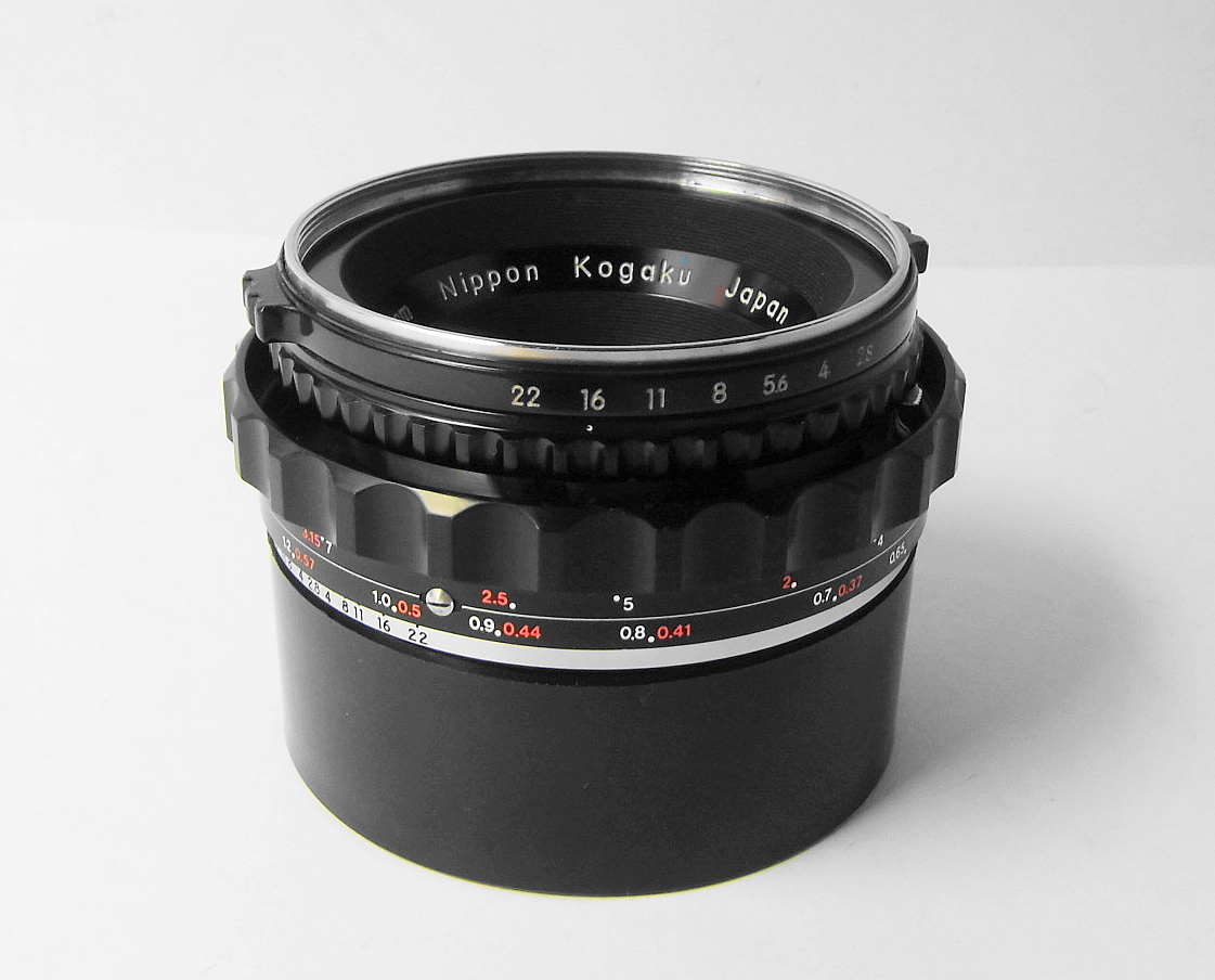 ☆ ブロニカ S2/EC用 ヘリコイドリング ＋ レンズ NIKKOR-P 75mm f2