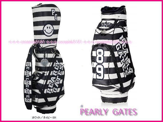 パーリーゲイツ GATES PEARLY ニコちゃん 0 PG ロゴ 鹿の子 ポロシャツ 1 スマイル BIGロゴ PG-89 日本製 正規品 スマイルの通販