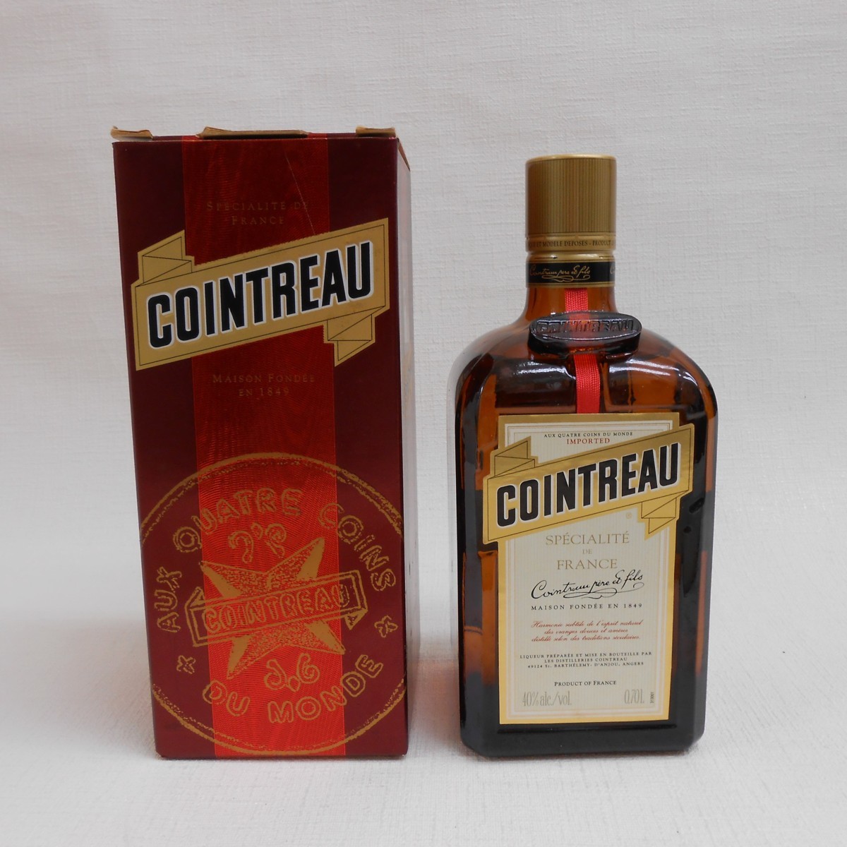 【大黒屋】未開栓　COINTREAU　コアントロー　リキュール　箱入り　700ml コアントロー COINTREAU 未開栓 [オレンジ : 0