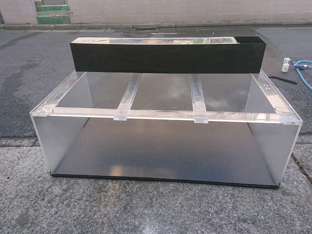 中古アクリル水槽 1500/900/500 厚さ Yahoo!オークション -「アクリル 