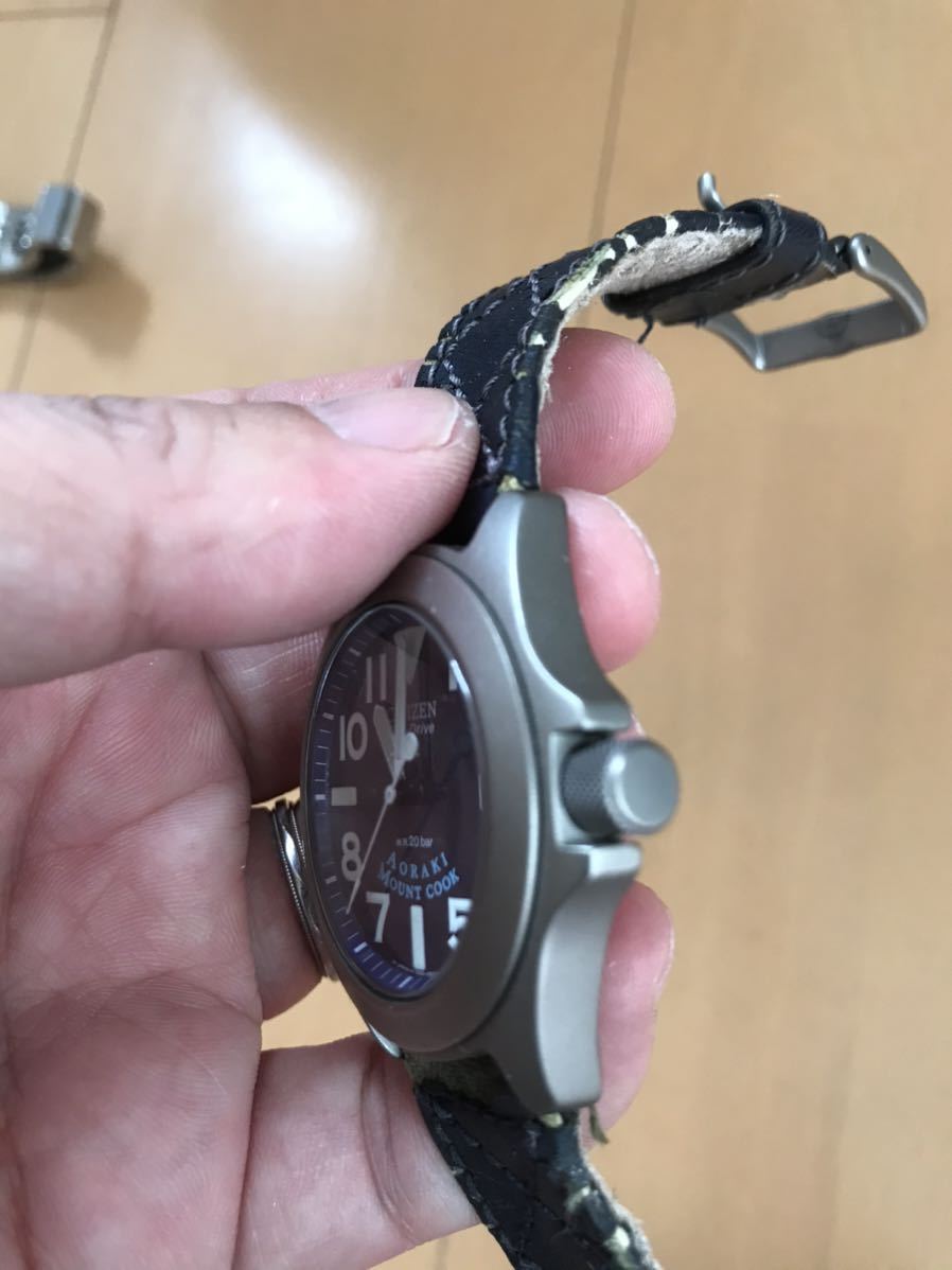 CITIZEN Eco-Drive シチズン エコドライブAORAKI MOUNT COOK アオラキ