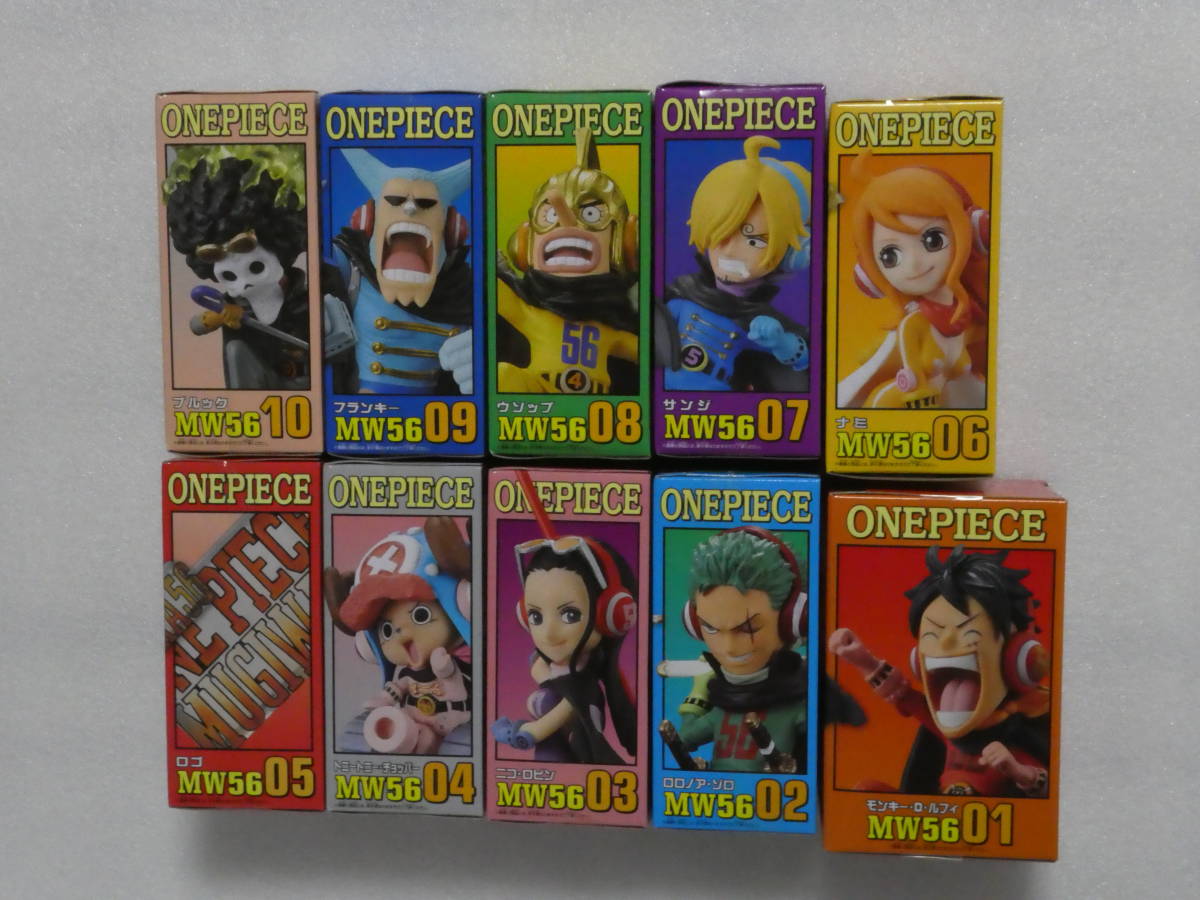 ワンピース ワールドコレクタブル フィギュア MUGIWARA56 vol.1 全5種