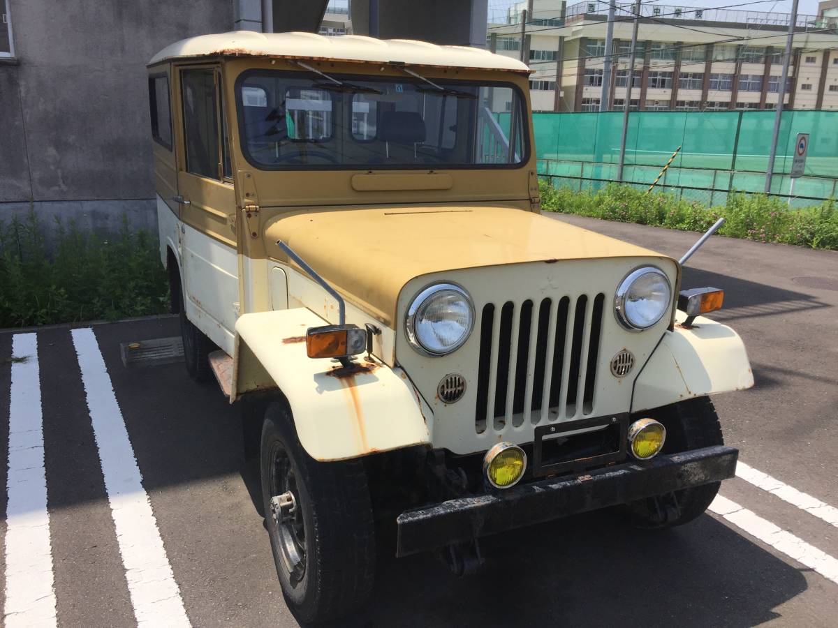 売り切り三菱ジープ希少J54一時抹消済書類付2.7ディーゼル4DR5 - Yahoo 