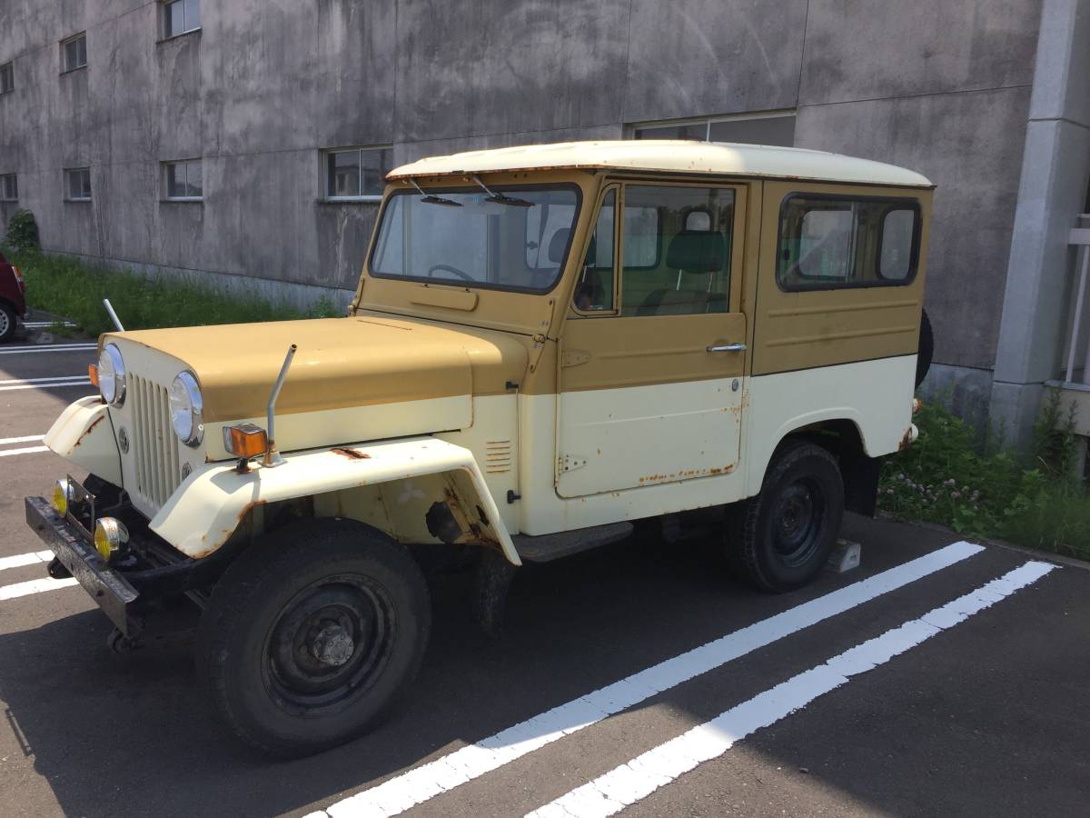 売り切り三菱ジープ希少J54一時抹消済書類付2.7ディーゼル4DR5 - Yahoo 