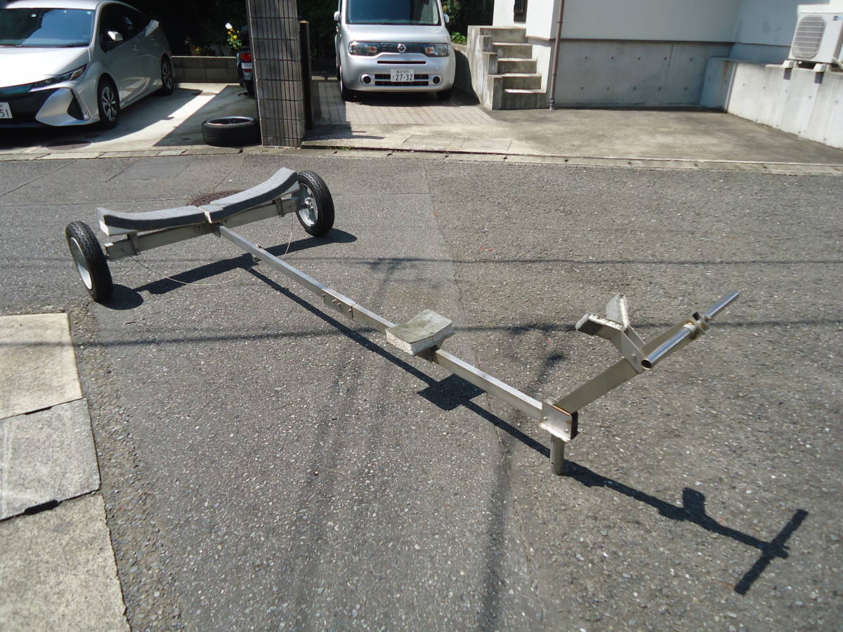 【お得，新品】 組立式ボートトレーラー 車内積込可(トレーラー)｜売買されたオークション情報、yahooの商品情報をアーカイブ公開 - オークファン トレーラー