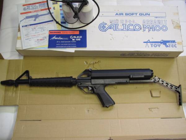TOYTEC CALICO トイテック キャリコアサルト M-100 ガスガン