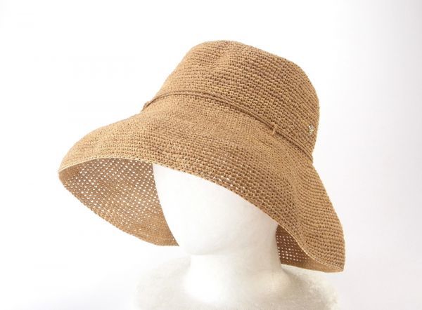 100%新品，豊富な MB4284 ヘレンカミンスキー HELEN KAMINSKI プロバンス12/Provence12 ラフィアハット 天然素材 クローシュ/つば広ハット/帽子 ナチュラル(麦わら帽子)｜売買されたオークション情報、yahooの商品情報を 麦わら帽子