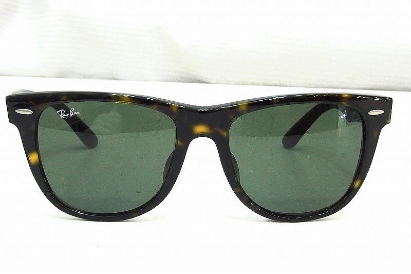 S*レイバン Ray-Ban ウェイファーラーWAYFARER サングラス べっ甲 54