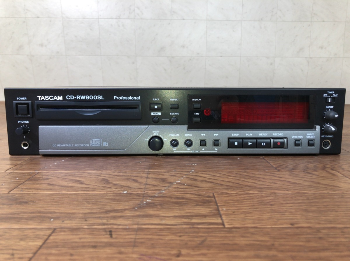 CD CD-RW900SL | TASCAM Recorder - Tascam 24-bit Slot Loading