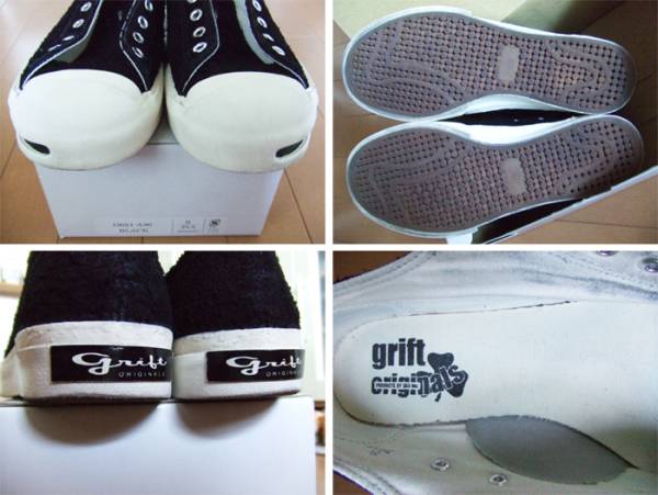 grift スニーカー　グリフト　grift originals 甲本ヒロト grift グリフト 甲本ヒロト クロマニヨンズ スニーカー 絶版の入札履歴