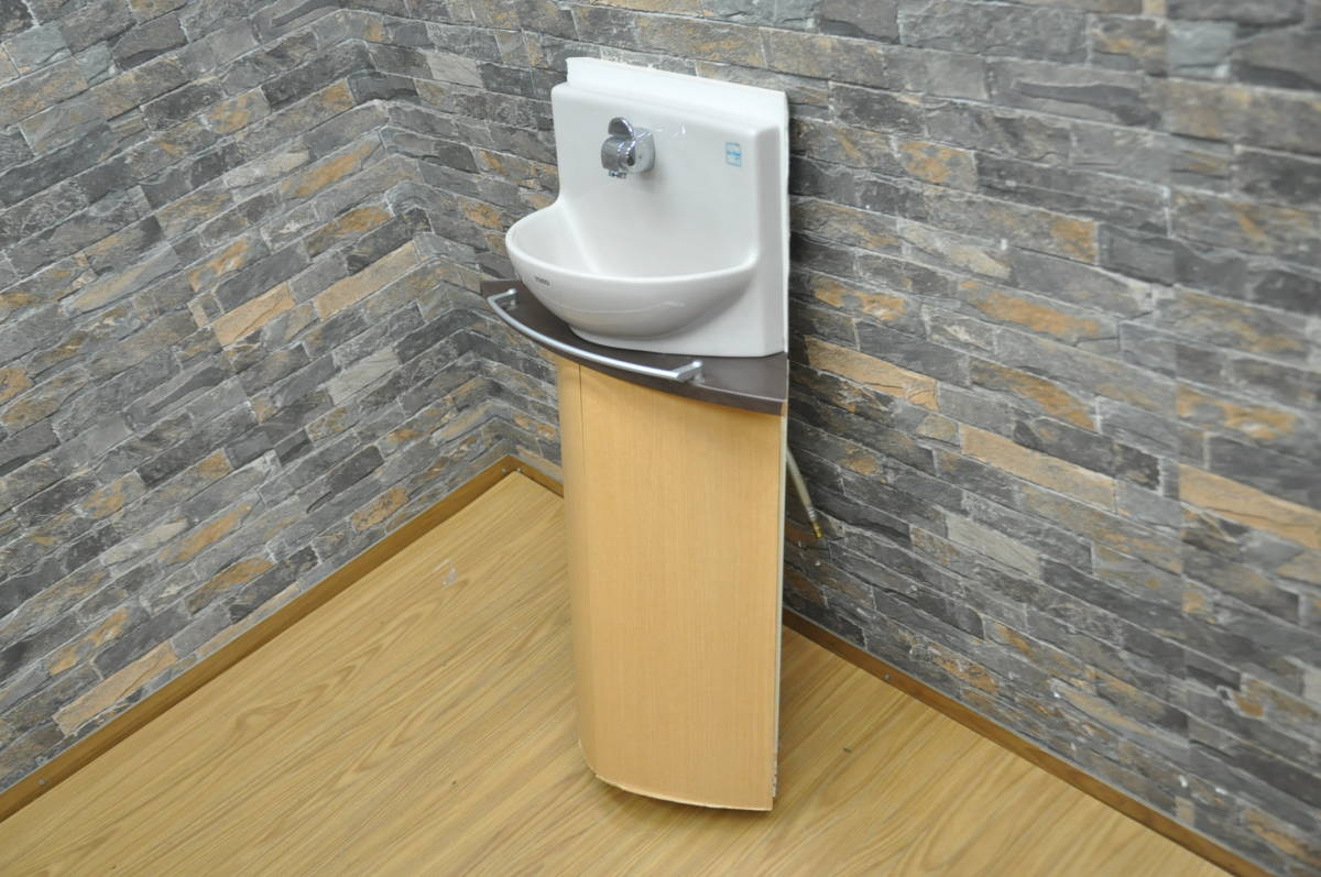 ♪♪C034 TOTO 手洗い台 コーナー用 手洗い洗面器 トイレ洗面台 お手洗い