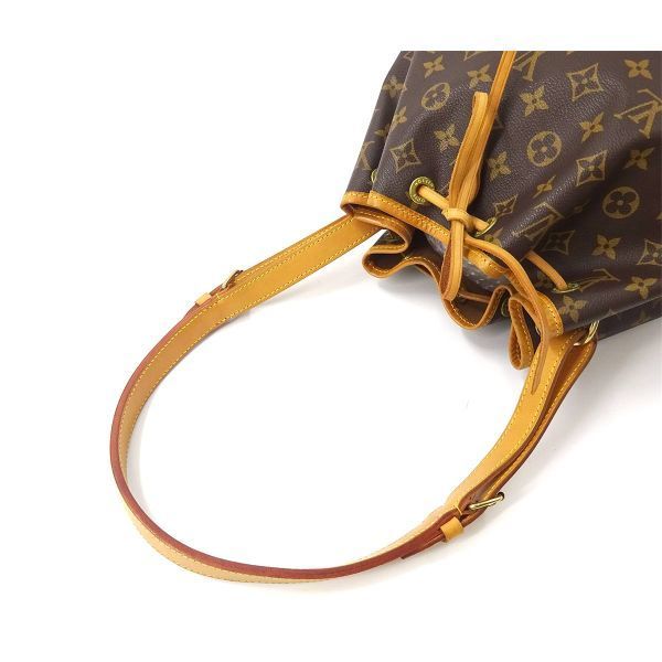 1円□ ルイ ヴィトン LOUIS VUITTON モノグラム プチノエ 巾着 