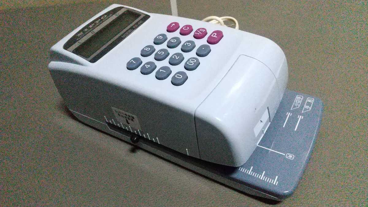 NIPPOニッポー 電子チェックライター FX-40 (中古) 事務用品 CHECK
