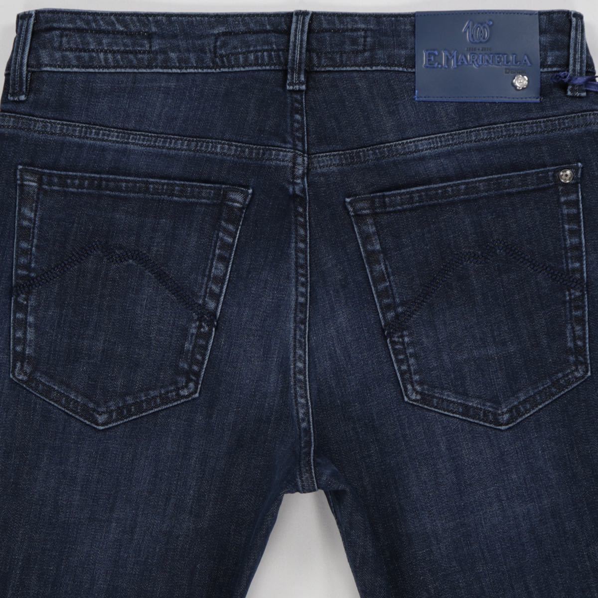 1円～ 新品 E.Marinella Napoli 100周年記念モデル デニム 33 (W83 