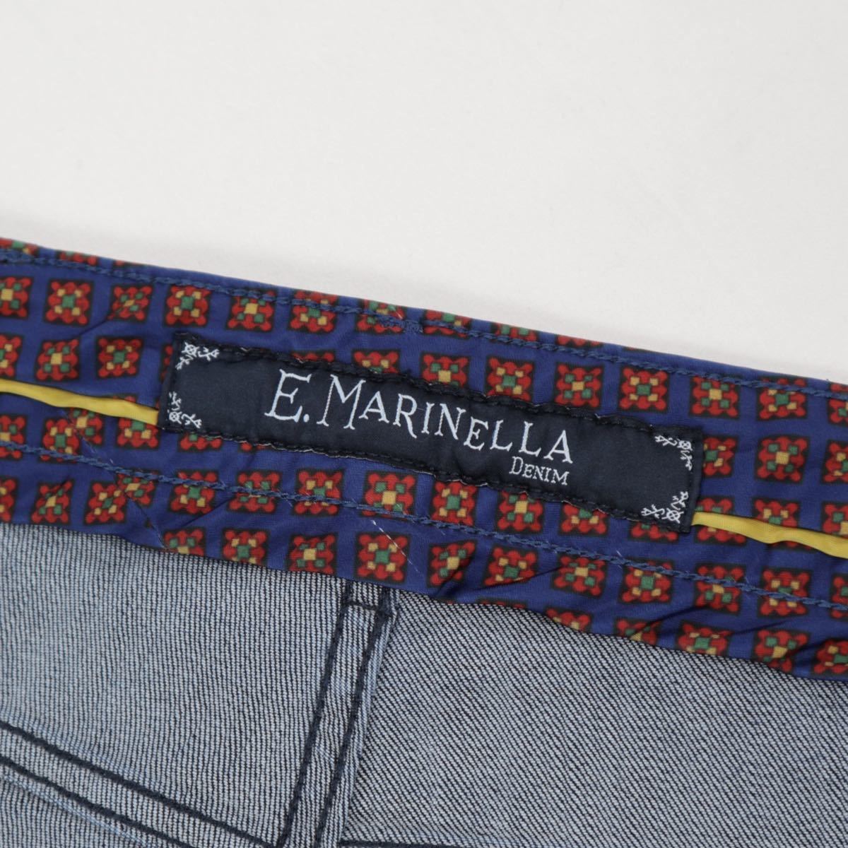 1円～ 新品 E.Marinella Napoli 100周年記念モデル デニム 33 (W83 
