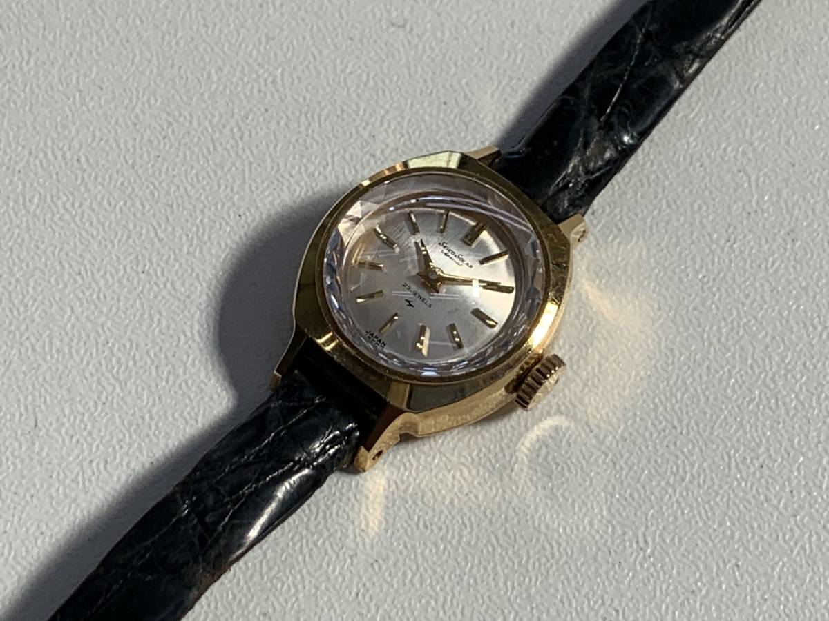 セイコー ソーラー SEIKO SOLAR K18刻印 0 手巻時計 ゴールド Yahoo 