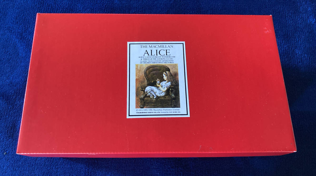 MACMILLAN／ALICE／マクミラン／アリス／不思議の国のアリス／ティーポット１個＆カップ５個 ／未使用／美品／送料無料