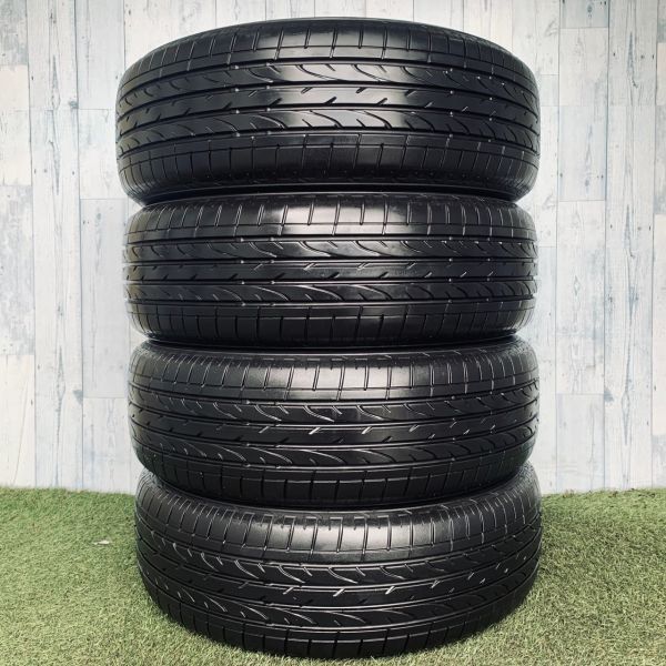 【SALE対象商品】オススメ度:★★★★☆ BRIDGESTONEブリヂストン DUELER H/P SPORT 225/60R18 100V 15年製 4本 8分山 200612-05M