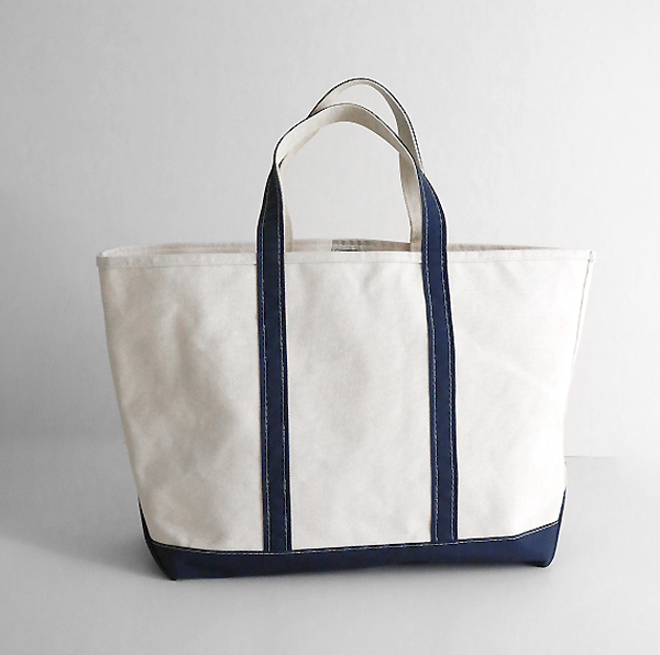 L.L.Bean ☆90年代 大容量 キャンバス トートバッグ ナチュラル 