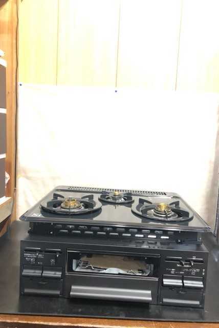 安心の送料込み！！新品同様　都市ガス　タカラスタンダード ビルトインコンロ【T32A61】【r14】