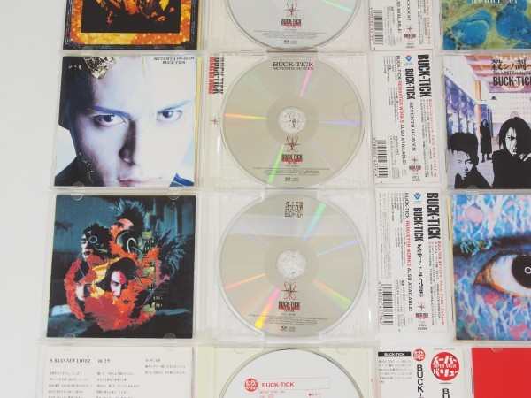動確 BUCK-TICK バクチク CD まとめ 10枚セット REMASTER WORKS CDBOX 