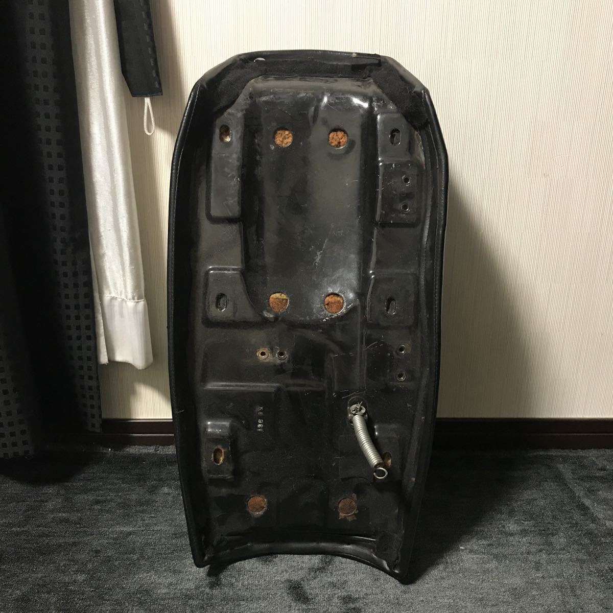 Z250FT カワサキ KAWASAKI タックロール カスタムシートのボブズシート