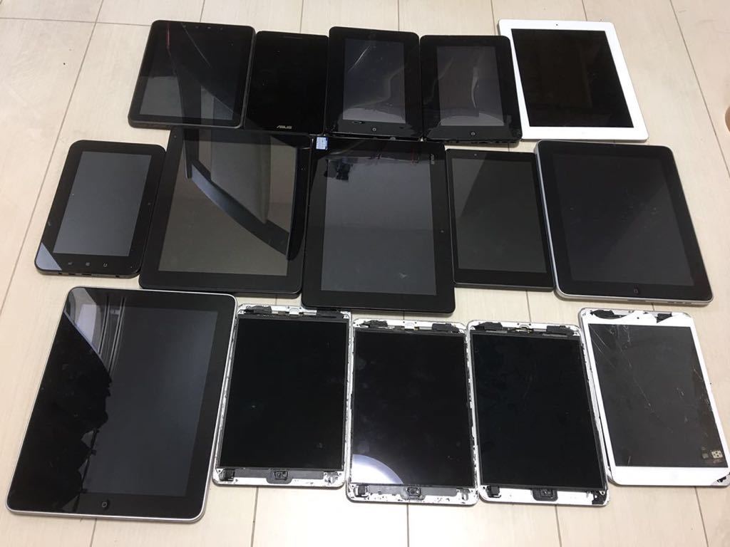 ジャンク タブレットまとめ 15台セット 部品取り まとめ ジャンク タブレットまとめ 15台セット 部品取り まとめ