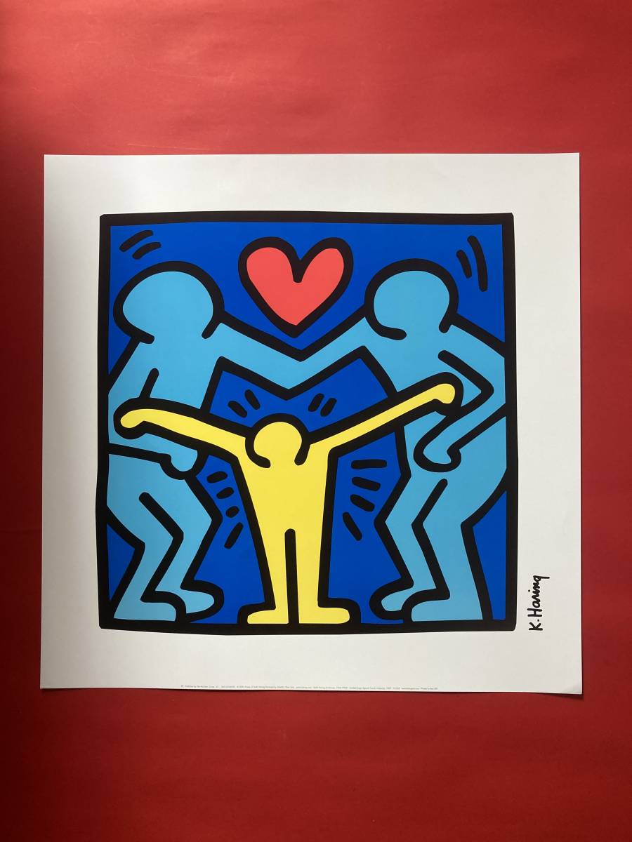 Keith Haring キース ヘリング ポスター レア フラワー リズ アンディ