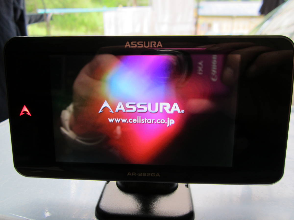 セルスター　レーダー　AR-282GA 新品未使用‼️ 3.7インチ‼️ AR-282GA セルスター ASSURA レーダー探知機 GPSレーダー探知機 3.7