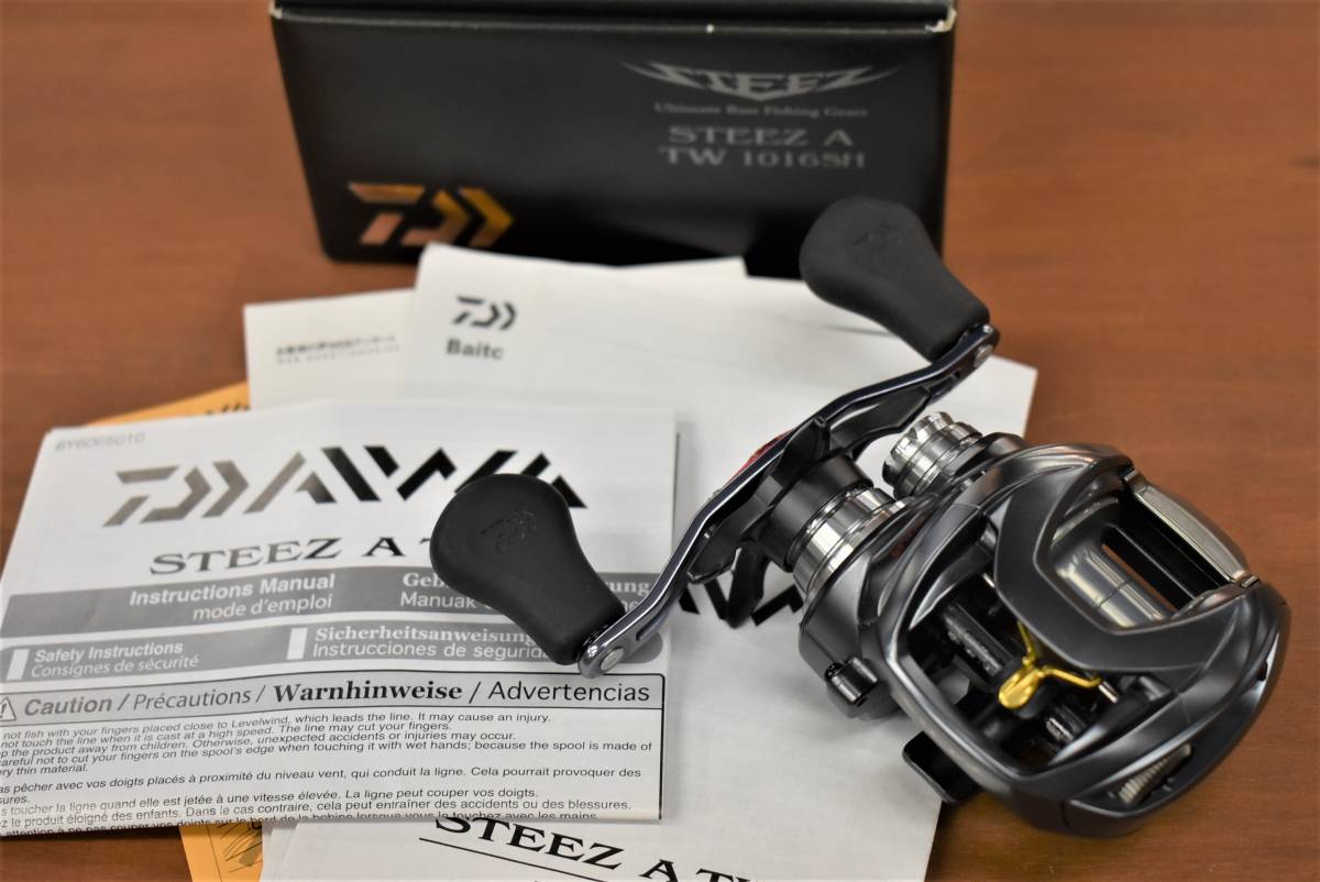  程度良好品 ダイワ スティーズ A TW 1016SH 右 ギヤー比 7.1 DAIWA STEEZ エース バス ロックフィッシュ 等に ソルト 対応機種(ダイワ)｜売買されたオークション情報、yahooの商品情報をアーカイブ公 ダイワ