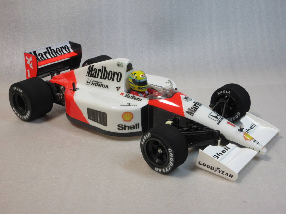 タミヤ　F102 マクラーレンMP4/6 マルボロステッカー、当時メカ仕様 タミヤ F102 マルボロ仕様 - タミヤ F102 マクラーレンMP4⁄6 マルボロ