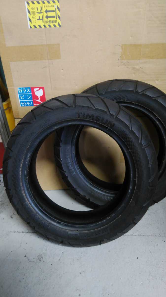 TIMSUN 120/80-12 タイヤ エイプ50 2本セット 120/80-12 ティムソン 2本セット エイプなどに 120⁄80-12 TIMSUN エイプ