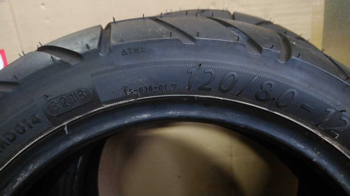 120/80-12 ティムソン 2本セット エイプなどに 120⁄80-12 TIMSUN エイプ