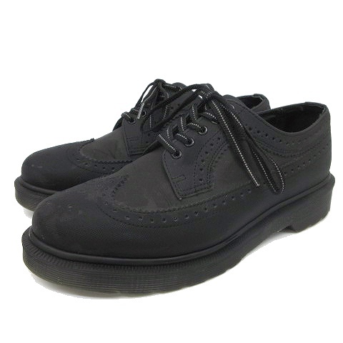 正規品，大得価 ドクターマーチン DR.MARTENS ウィングチップ シューズ 3989 BROGUE SHOE フルブローグ 革靴 2トーン UK7 25.0cm 黒 ブラック K061306(UK7)｜売買されたオークション情報、yahooの商品情報をアーカイブ公開 - UK7