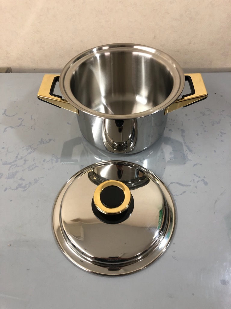 未開封 タッパーウェア Rainbow Cookware 19cm 寸胴鍋 Tupperware
