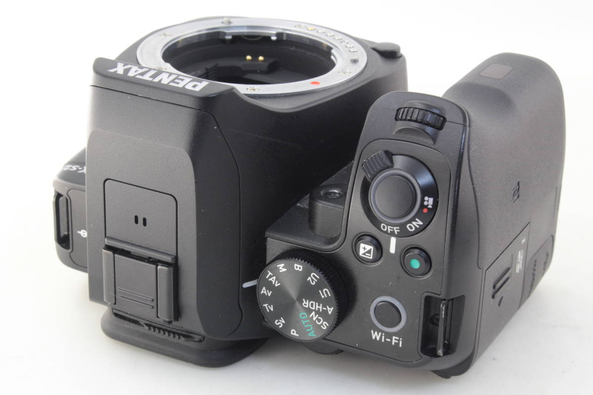 春夏新色】 AA (極上美品) PENTAX ペンタックス K-S2 ブラック ダブル